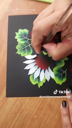 Stunning White Flower Painting Tutorial