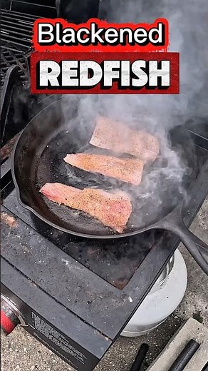 Cooking Blackened Redfish 🔥