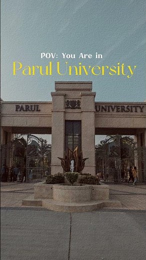 The Incredible Campus Infrastructure | Parul University