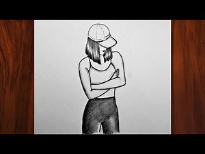 How to draw BTS army | Easy BTS drawing | BTS girl drawing | Pencil sketch of BTS army | BTS Army