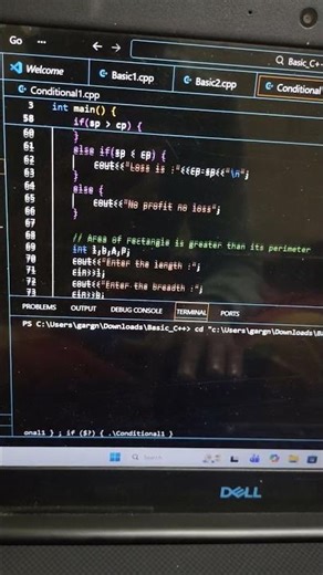 Seventh day of coding in C++ #coding #learning #music #song