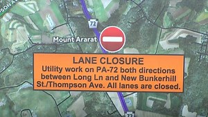 UPDATE: Route 72 reopens after extended closure due to downed pole, wires