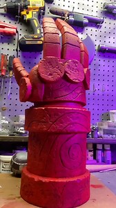 268K views · 2.7K reactions | Quick version of my right hand of doom build from Guillermo Del toro’s hellboy. #hellboy #crafting #cosplay | Tired Craftsman | Facebook