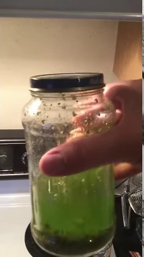 Hash oil extraction via everclear 190 proof