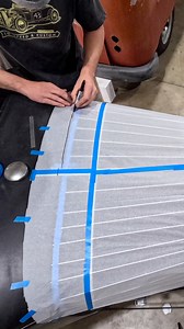 1.7M views · 49K reactions | From Paper Templates to Metal - Creating Hot Rod Art! | Bennetts Customs Co | Facebook