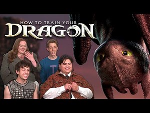 Backstage w/ The Cast of How to Train Your Dragon | Exclusive Interview