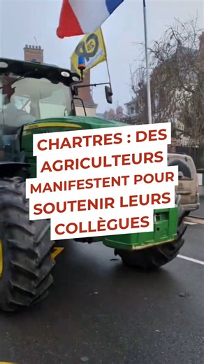 L’Écho Républicain on Instagram: "À Chartres, des agriculteurs ont manifesté devant le comissariat ce lundi 2 février pour soutenir leurs collègues auditionnés. Ils se sont ensuite rendus devant la préfecture, puis place des Épars. #chartres #colereagricole #manifestation"