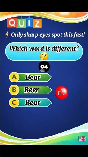 Can You Spot the Odd Word? Only 1% Can! 🤯