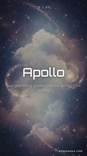 Epic Celestial Boy Names ✨ Part 2: Apollo, Sirius, Perseus & More Legends!