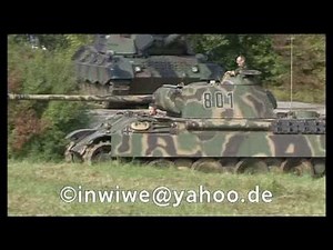 Panzer Panther im Gelände an der WTD 41 in Trier German Panther Tank in Action