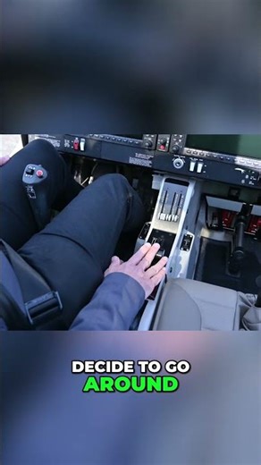 Pilot's GO-AROUND Button Explained! Fly Safely with Garmin #shorts
