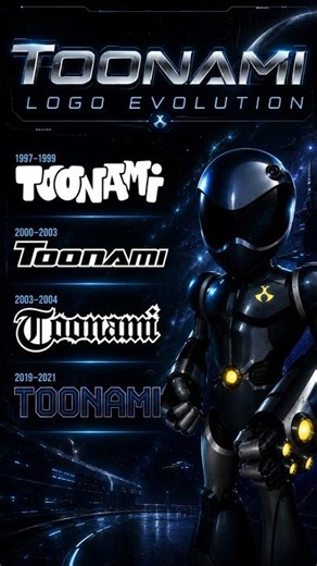 The Evolution of the Toonami Logo (1997 - 2025) #Toonami