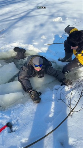 Testing Ice Strength in Extreme Frost Conditions