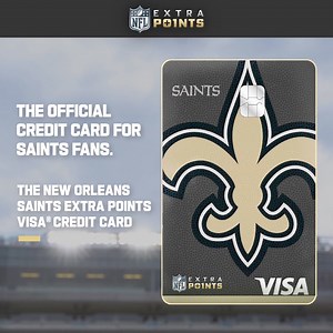 336 reactions · 12 shares | Get rewarded¹ on and off the field with the New Orleans Saints Extra Points Visa® Credit Card. Redeem points for exclusive NFL events, player meet and greets, gift cards and more. | NFL | Facebook