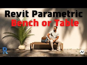 Parametric Revit Family - Bench or Table