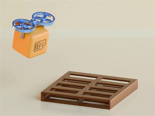 3d animation of box