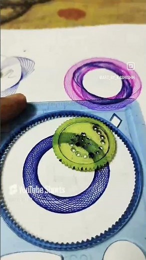 spirograph easy drawing satisfying shorts magic ruler how to make simple spirograph easy drawing art