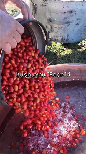 Kuşburnu Reçeli Yaptık