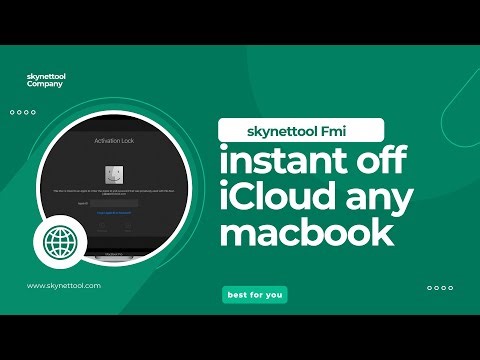 Instant off iCloud any macbook with skynettool Fmi Part 1