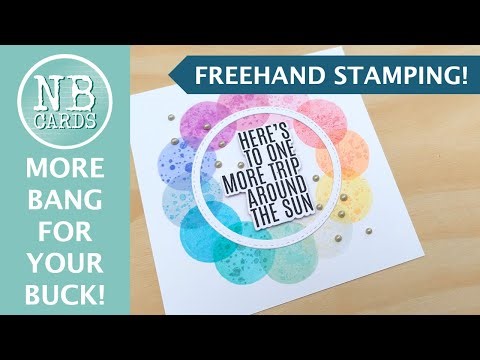 GET MORE from CIRCLE DIES! A Clean and Simple Birthday Card Tutorial [2024/120]
