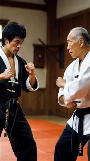 Ip MAN Teaching BRUCE LEE 🙏the Deadliest Wing Chun Technique #brucelee #kungfu #martialarts