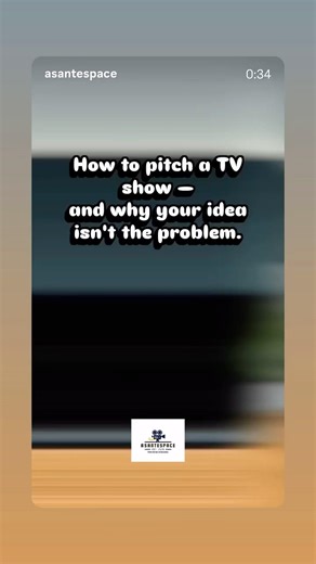 How to pitch a TV show — and why your idea isn't the problem.