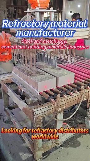 Refractory materials factory #refractorymaterials #siliconcarbidebricks