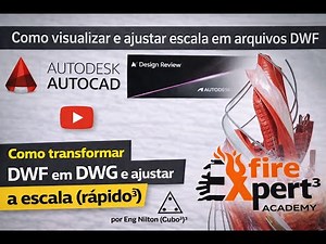 How to convert DWF to DWG and adjust the scale.