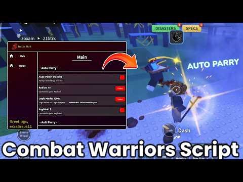 🔥 [FREE 2026] Combat Warriors Script (NO KEY) Auto Parry, Kill Aura, Auto Aimbot (PC & Mobile)