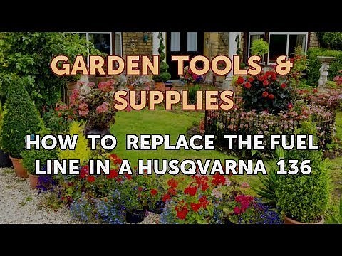 How to Replace the Fuel Line in a Husqvarna 136