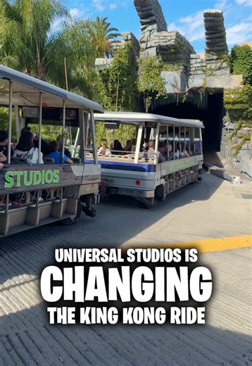 Universal Studios Hollywood is officially changing the King Kong ride at their theme park! Universal will be removing the 3D glasses from King Kong 360 and it will not be a 2D experience 😱 @Universal Studios Hollywood #universalstudios #themepark #universalstudioshollywood