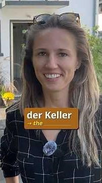 🏠 What is a Keller? 🇩🇪 #learngerman #germanlanguage