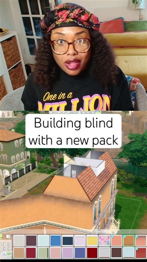 Building blind with a new pack 🪄 The Sims 4