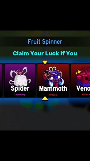 Claim Your Luck 🍀 Get Mythical Fruit in Blox Fruits #roblox #bloxfruits #shorts