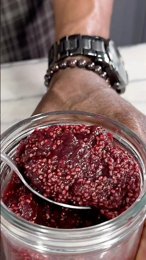 2 Ingredient Refined Sugar Free Cherry Jam!!