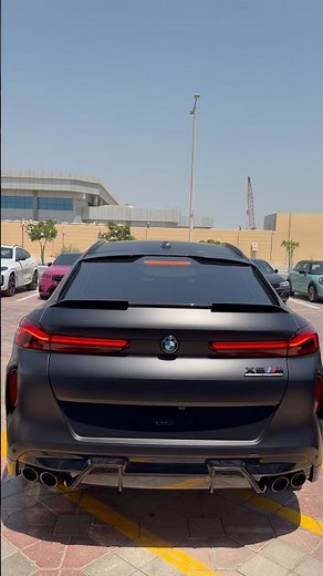 BMW X6M Competion Carbon Black with Matt ppf #BMWM #BMWX6m