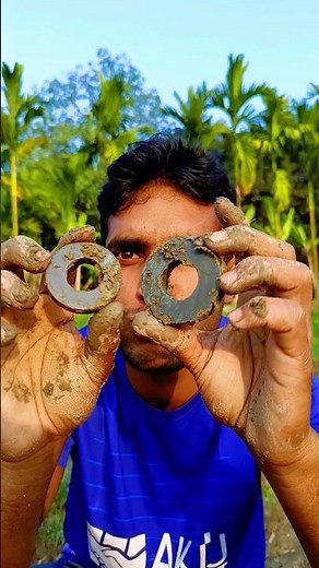 Strange magnetic stone ❌✅ #camping #bushcraft #survival #outdoors #SurvivalBogura #skills