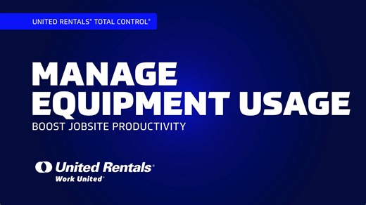 1.5K views · 15 reactions | Maximize the efficiency of your equipment with Total Control®’s new Productivity Insights. Compare your fleet’s utilization against industry benchmarks and unlock tailored recommendations that help you do more with what you already have. See what else Total Control® can do for your worksite: https://bit.ly/3W3kNW0 | United Rentals | Facebook