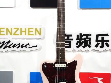 Squier Paranormal Super-Sonic 037-7015 556 粉色电吉他