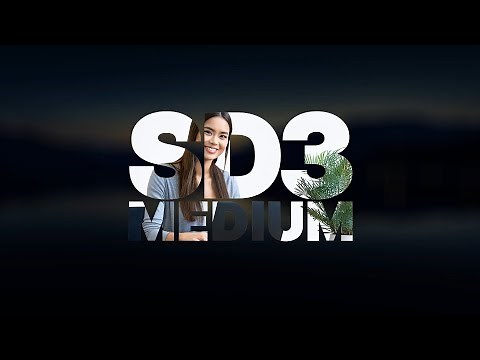 Stable Diffusion 3竟然支持中文！本地部署与官方工作流教程。