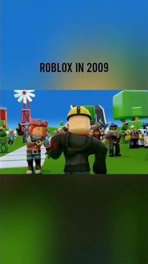 Roblox in 2009 #roblox #nostalgia