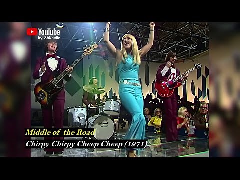 Middle of the Road - Chirpy Chirpy Cheep Cheep (1971) Musik Video HD