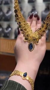 Luxury 22K Gold Jewelry Set 💙 | Royal Gold Necklace, Bracelet, Ring & Earrings Design 2026 #royal