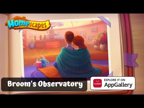 Homescapes - The Broom Family Observatory - Gameplay Complete