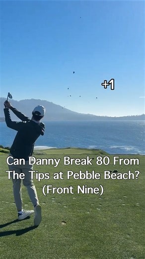 Twin Tour Golf | Can Danny Break 80 From The Tips at Pebble Beach? (Front Nine) #twintourgolf #golf #pebblebeach #golfcourse | Instagram