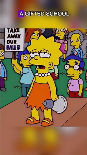 lisa becomes student president #thesimpsons #simpsons #cartoon