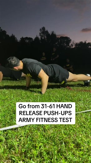 Boost Hand Release Push-Ups for AFT: 35 to 61