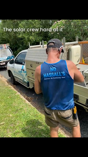 14 reactions | Nearly the entire fleet at this big solar installation at Ludmilla last week. Big day for the solar crew. Job well done. | No Hassalls Electrical Air-conditioning & Solar | Facebook