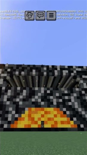 Looks like decoration 👀 Works like a machine ⚙️🔥#MinecraftSurvival #SuperSmelter #MinecraftPE