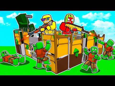 Build a ZOMBIE BUNKER to SURVIVE